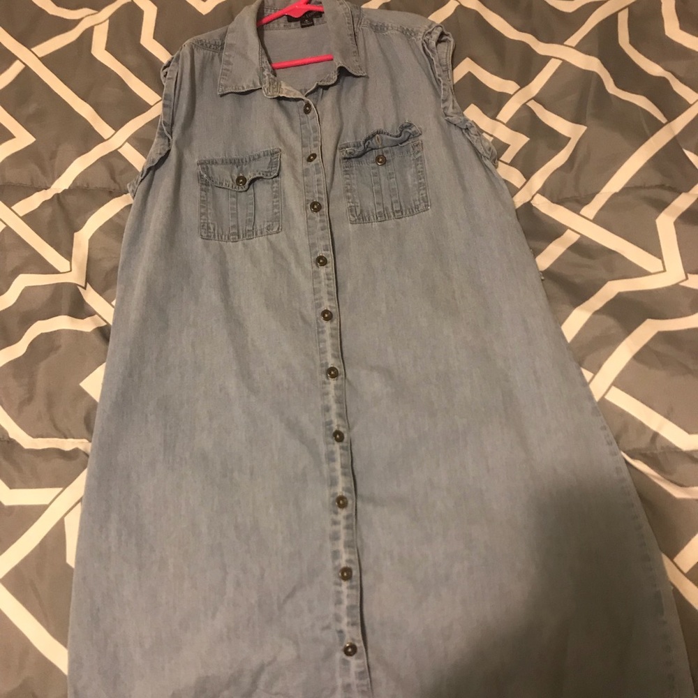 Blue jean dress